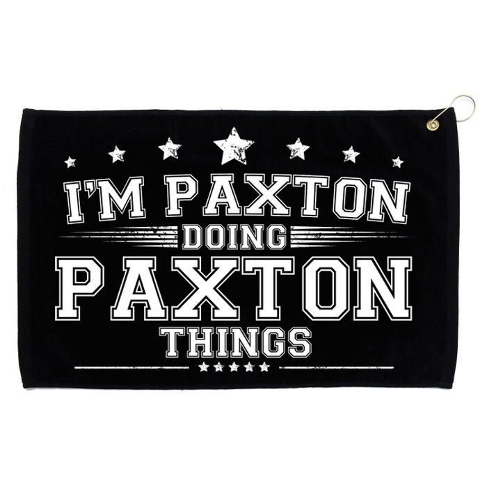 Im Paxton Doing Paxton Things Grommeted Golf Towel