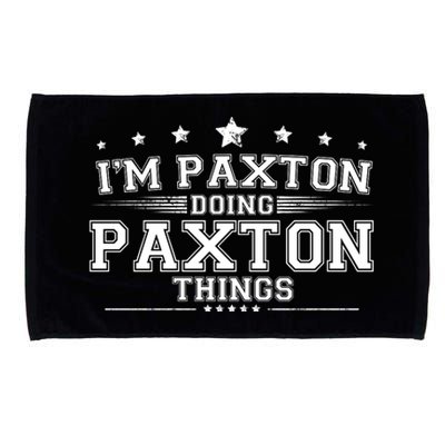 Im Paxton Doing Paxton Things Microfiber Hand Towel