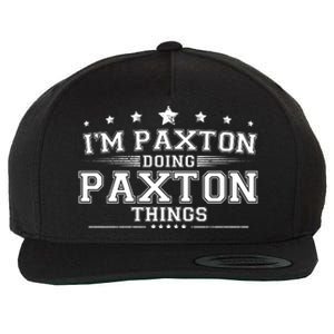 Im Paxton Doing Paxton Things Wool Snapback Cap