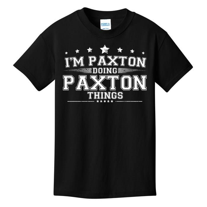 Im Paxton Doing Paxton Things Kids T-Shirt