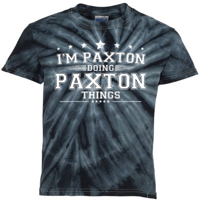 Im Paxton Doing Paxton Things Kids Tie-Dye T-Shirt