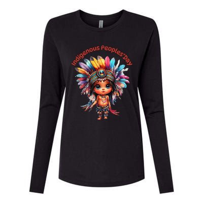 Indigenous PeopleS Day Celebration Womens Cotton Relaxed Long Sleeve T-Shirt