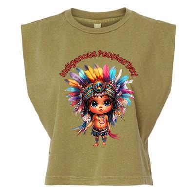 Indigenous PeopleS Day Celebration Garment-Dyed Women's Muscle Tee