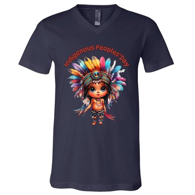 Indigenous PeopleS Day Celebration V-Neck T-Shirt