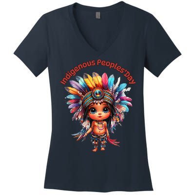 Indigenous PeopleS Day Celebration Women's V-Neck T-Shirt