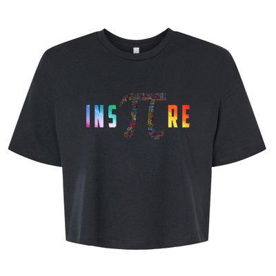 Inspire Pi Day Bella+Canvas Jersey Crop Tee