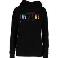 Inspire Pi Day Womens Funnel Neck Pullover Hood