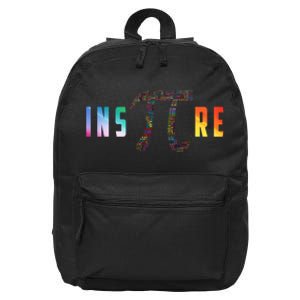 Inspire Pi Day 16 in Basic Backpack