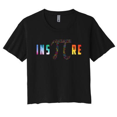 Inspire Pi Day Women's Crop Top Tee