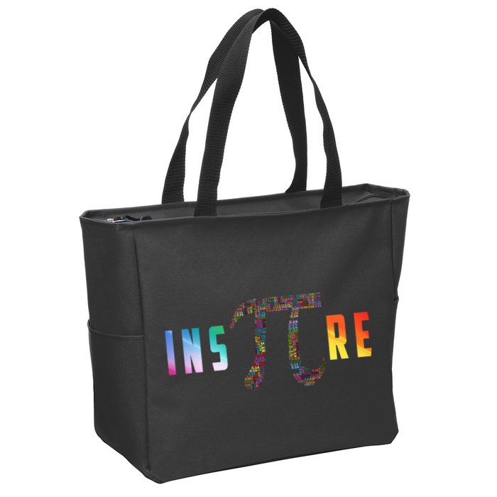 Inspire Pi Day Zip Tote Bag