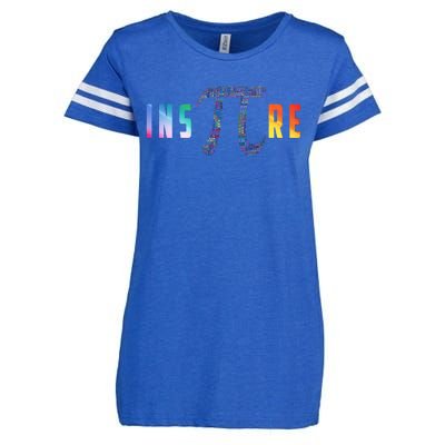 Inspire Pi Day Enza Ladies Jersey Football T-Shirt