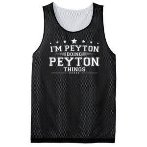 Im Peyton Doing Peyton Things Mesh Reversible Basketball Jersey Tank