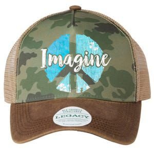 International Peace Day Imagine Funny Love World Graphic Gift Legacy Tie Dye Trucker Hat