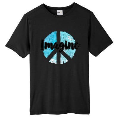 International Peace Day Imagine Funny Love World Graphic Gift Tall Fusion ChromaSoft Performance T-Shirt