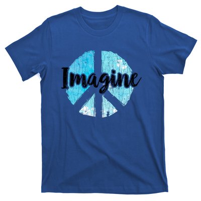 International Peace Day Imagine Funny Love World Graphic Gift T-Shirt