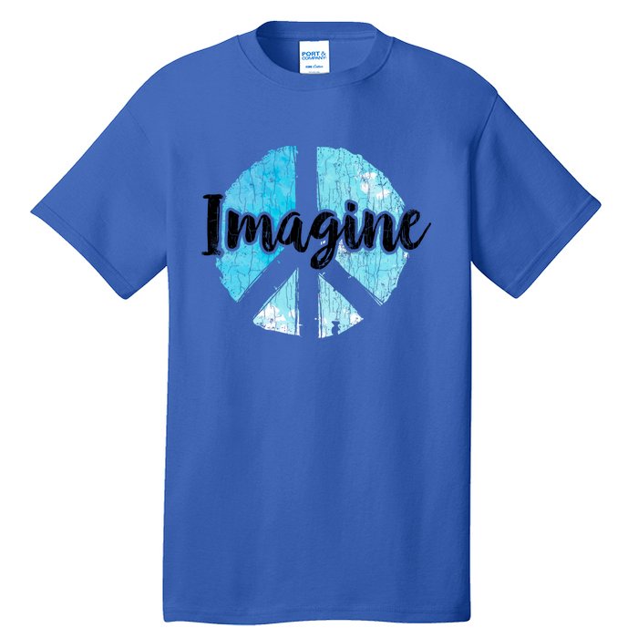 International Peace Day Imagine Funny Love World Graphic Gift Tall T-Shirt