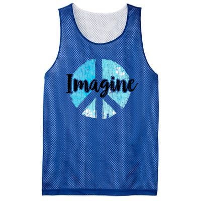 International Peace Day Imagine Funny Love World Graphic Gift Mesh Reversible Basketball Jersey Tank