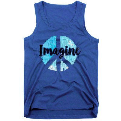 International Peace Day Imagine Funny Love World Graphic Gift Tank Top