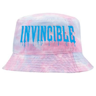 Invincible  Paint Drip Logo  Tie-Dyed Bucket Hat