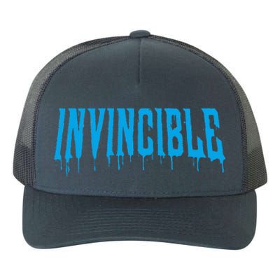 Invincible  Paint Drip Logo  Yupoong Adult 5-Panel Trucker Hat