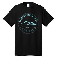 Independence Pass Elevated Colorado Mountain Tall T-Shirt