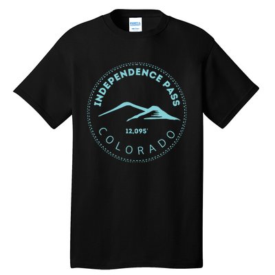 Independence Pass Elevated Colorado Mountain Tall T-Shirt