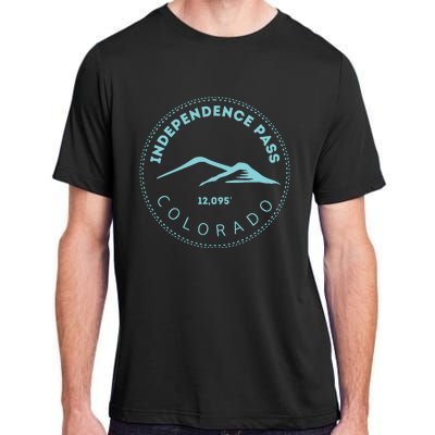 Independence Pass Elevated Colorado Mountain Adult ChromaSoft Performance T-Shirt