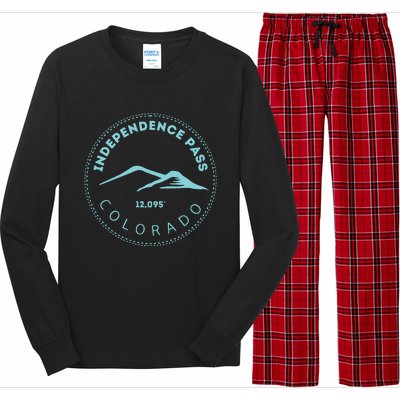 Independence Pass Elevated Colorado Mountain Long Sleeve Pajama Set