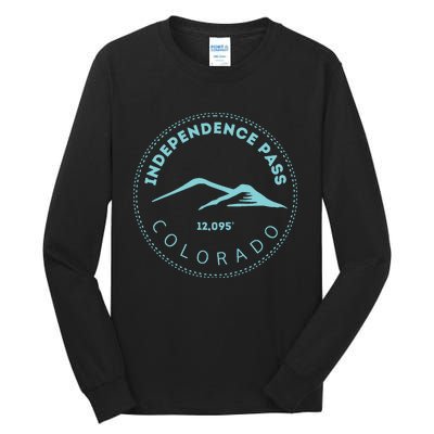 Independence Pass Elevated Colorado Mountain Tall Long Sleeve T-Shirt