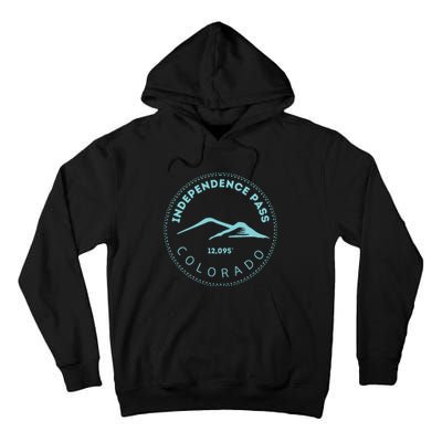 Independence Pass Elevated Colorado Mountain Tall Hoodie