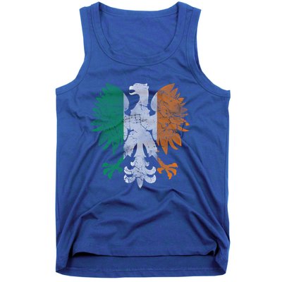 Irish Polish Eagle Flag Meaningful Gift Tank Top