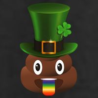 Leprechaun Poop Emoji Cool Comfort Performance Bucket Hat