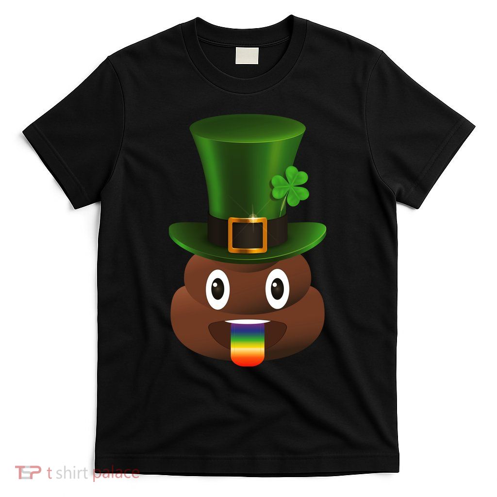 Leprechaun Poop Emoji T-Shirt