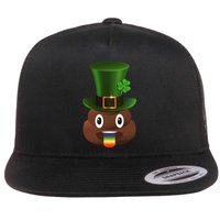 Leprechaun Poop Emoji Flatbill Hat