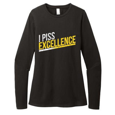 I Piss Excellence Womens CVC Long Sleeve Shirt