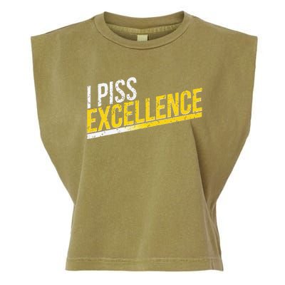 I Piss Excellence Garment-Dyed Women's Muscle Tee