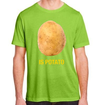 Is Potato Funny Late Show Meme Comedy TV Saying Adult ChromaSoft Performance T-Shirt