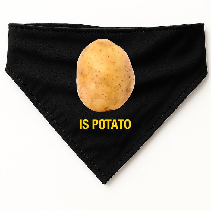 Is Potato Funny Late Show Meme Comedy TV Saying USA-Made Doggie Bandana