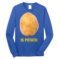 Is Potato Funny Late Show Meme Comedy TV Saying Long Sleeve Shirt
