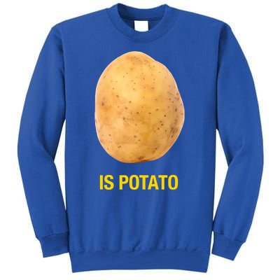 Is Potato Funny Late Show Meme Comedy TV Saying Sweatshirt