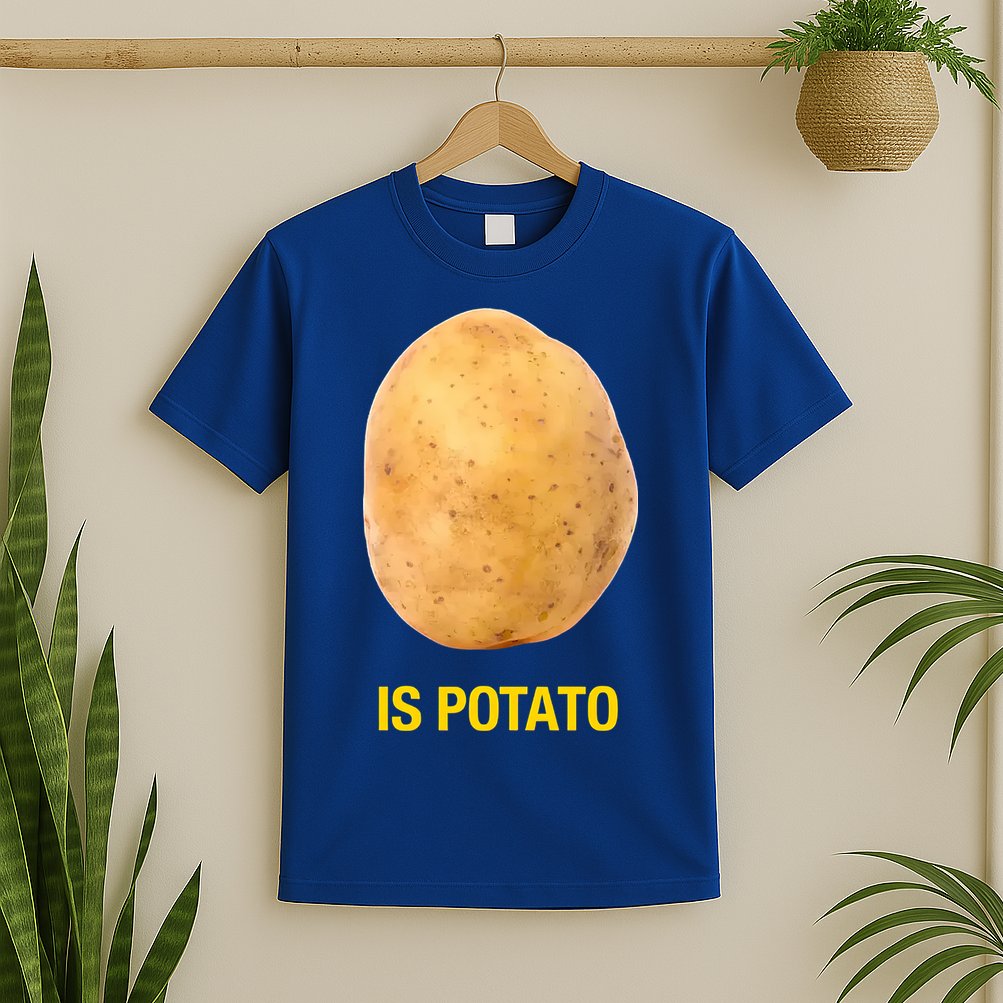 Is Potato Funny Late Show Meme Comedy TV Saying T-Shirt