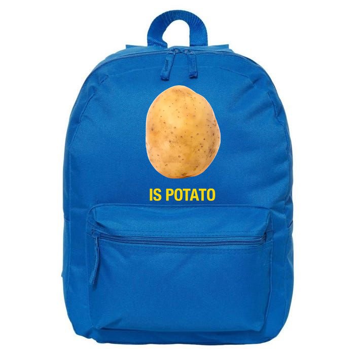 Is Potato Funny Late Show Meme Comedy TV Saying 16 in Basic Backpack