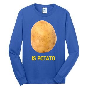 Is Potato Funny Late Show Meme Comedy TV Saying Tall Long Sleeve T-Shirt