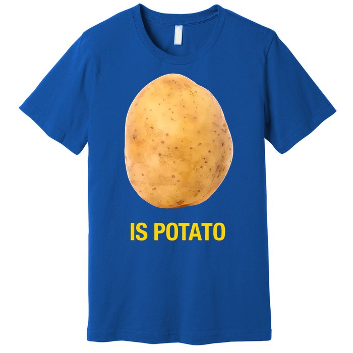 Is Potato Funny Late Show Meme Comedy TV Saying Premium T-Shirt