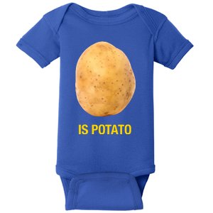 Is Potato Funny Late Show Meme Comedy TV Saying Baby Bodysuit