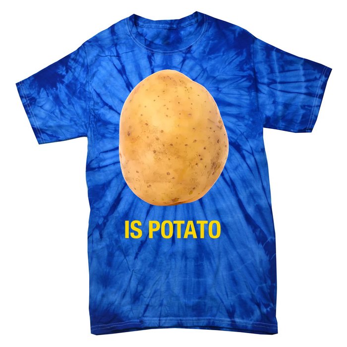 Is Potato Funny Late Show Meme Comedy TV Saying Tie-Dye T-Shirt