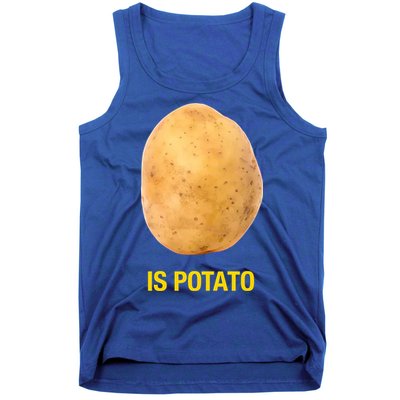Is Potato Funny Late Show Meme Comedy TV Saying Tank Top