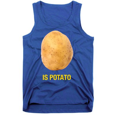 Is Potato Funny Late Show Meme Comedy TV Saying Tank Top