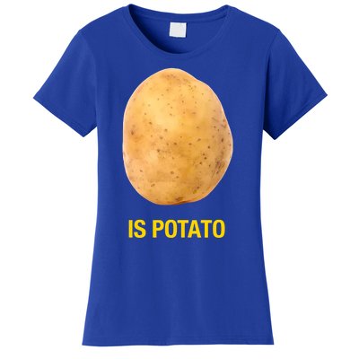 Is Potato Funny Late Show Meme Comedy TV Saying Women's T-Shirt