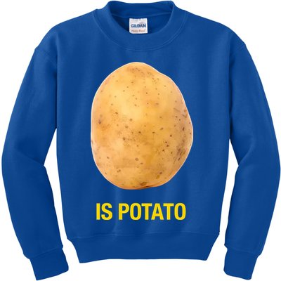 Is Potato Funny Late Show Meme Comedy TV Saying Kids Sweatshirt